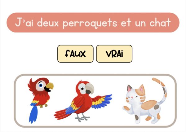 Pets in French