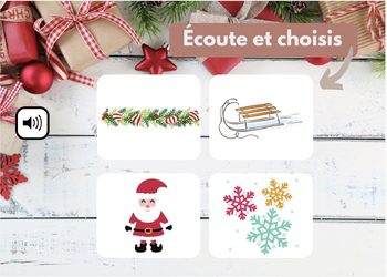 French Christmas Vocabulary Games