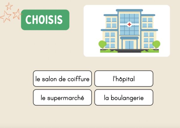 French Shops Vocabulary