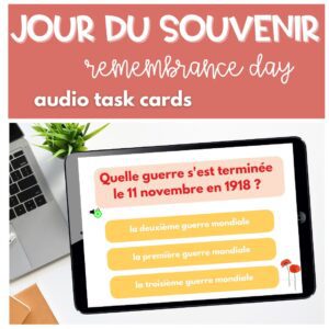 Remembrance Day French words